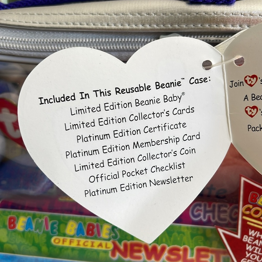 Vintage beanie baby platinum membership - Picture 4 of 7